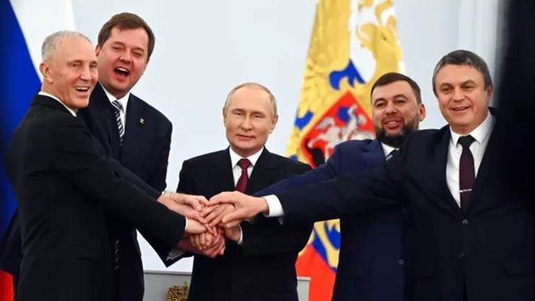 Το Συνταγματικό Δικαστήριο της Ρωσίας έκρινε ότι οι συνθήκες προσάρτησης ουκρανικών περιοχών είναι νόμιμες